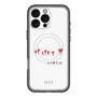 スリムプロテクションプレミアムケース with MagSafe［ ELLE - Let who love me follow me - ホワイト ］
