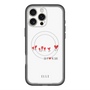 スリムプロテクションプレミアムケース with MagSafe［ ELLE - Let who love me follow me - ホワイト ］