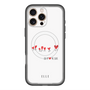 スリムプロテクションプレミアムケース with MagSafe［ ELLE - Let who love me follow me - ホワイト ］