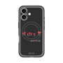 スリムプロテクションプレミアムケース with MagSafe［ ELLE - Let who love me follow me - ブラック ］