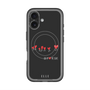 スリムプロテクションプレミアムケース with MagSafe［ ELLE - Let who love me follow me - ブラック ］
