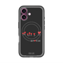 スリムプロテクションプレミアムケース with MagSafe［ ELLE - Let who love me follow me - ブラック ］