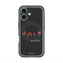 スリムプロテクションプレミアムケース with MagSafe［ ELLE - Let who love me follow me - ブラック ］