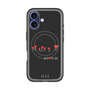 スリムプロテクションプレミアムケース with MagSafe［ ELLE - Let who love me follow me - ブラック ］