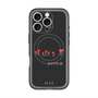 スリムプロテクションプレミアムケース with MagSafe［ ELLE - Let who love me follow me - ブラック ］