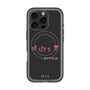 スリムプロテクションプレミアムケース with MagSafe［ ELLE - Let who love me follow me - ブラック ］
