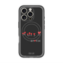 スリムプロテクションプレミアムケース with MagSafe［ ELLE - Let who love me follow me - ブラック ］