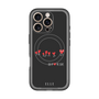 スリムプロテクションプレミアムケース with MagSafe［ ELLE - Let who love me follow me - ブラック ］