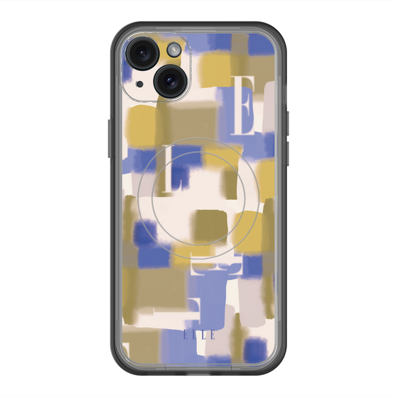 スリムプロテクションプレミアムケース with MagSafe［ ELLE - Iconics Prints4 ］