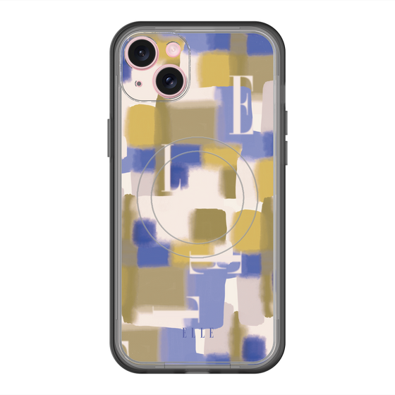 スリムプロテクションプレミアムケース with MagSafe［ ELLE - Iconics Prints4 ］