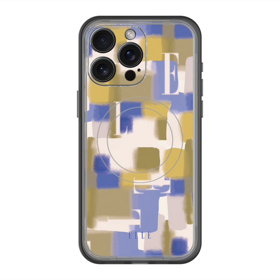 スリムプロテクションプレミアムケース with MagSafe［ ELLE - Iconics Prints4 ］