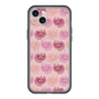 スリムプロテクションプレミアムケース with MagSafe［ ELLE - Cat Pattern - ピンク ］