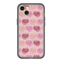 スリムプロテクションプレミアムケース with MagSafe［ ELLE - Cat Pattern - ピンク ］