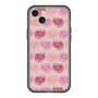 スリムプロテクションプレミアムケース with MagSafe［ ELLE - Cat Pattern - ピンク ］