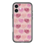 スリムプロテクションプレミアムケース with MagSafe［ ELLE - Cat Pattern - ピンク ］