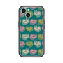 スリムプロテクションプレミアムケース with MagSafe［ ELLE - Cat Pattern - グリーン ］