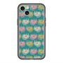 スリムプロテクションプレミアムケース with MagSafe［ ELLE - Cat Pattern - グリーン ］