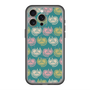 スリムプロテクションプレミアムケース with MagSafe［ ELLE - Cat Pattern - グリーン ］