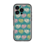 スリムプロテクションプレミアムケース with MagSafe［ ELLE - Cat Pattern - グリーン ］