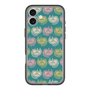 スリムプロテクションプレミアムケース with MagSafe［ ELLE - Cat Pattern - グリーン ］