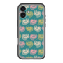 スリムプロテクションプレミアムケース with MagSafe［ ELLE - Cat Pattern - グリーン ］