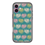 スリムプロテクションプレミアムケース with MagSafe［ ELLE - Cat Pattern - グリーン ］