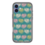 スリムプロテクションプレミアムケース with MagSafe［ ELLE - Cat Pattern - グリーン ］