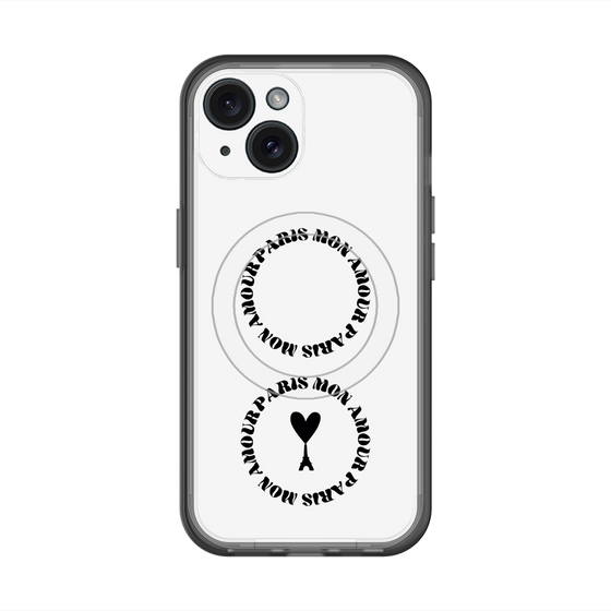 スリムプロテクションプレミアムケース with MagSafe［ ELLE - Mon Amour Paris ］