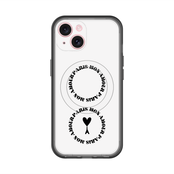 スリムプロテクションプレミアムケース with MagSafe［ ELLE - Mon Amour Paris ］