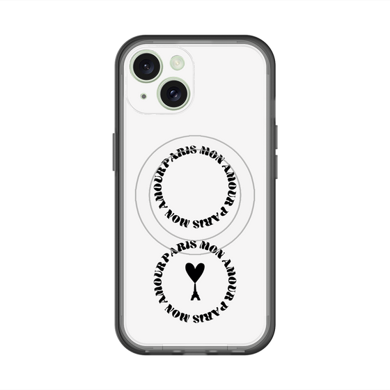 スリムプロテクションプレミアムケース with MagSafe［ ELLE - Mon Amour Paris ］
