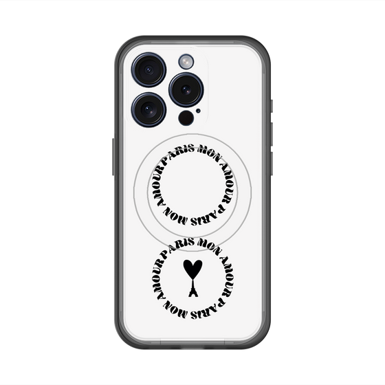 スリムプロテクションプレミアムケース with MagSafe［ ELLE - Mon Amour Paris ］