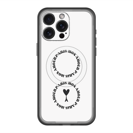 スリムプロテクションプレミアムケース with MagSafe［ ELLE - Mon Amour Paris ］