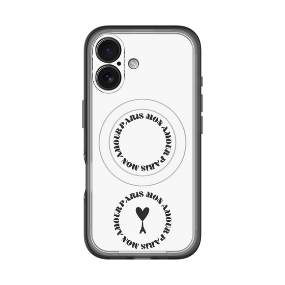 スリムプロテクションプレミアムケース with MagSafe［ ELLE - Mon Amour Paris ］