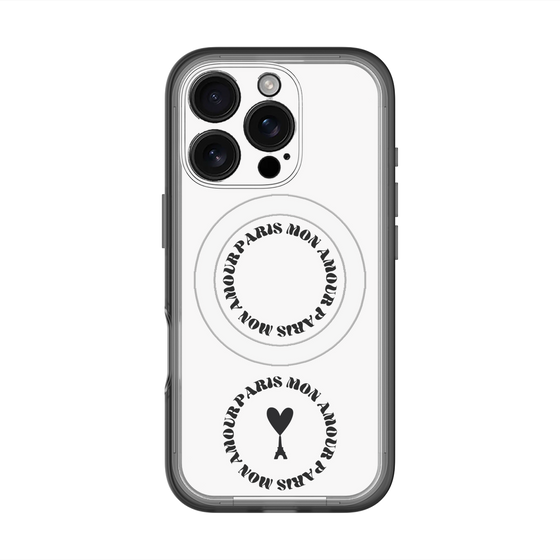 スリムプロテクションプレミアムケース with MagSafe［ ELLE - Mon Amour Paris ］
