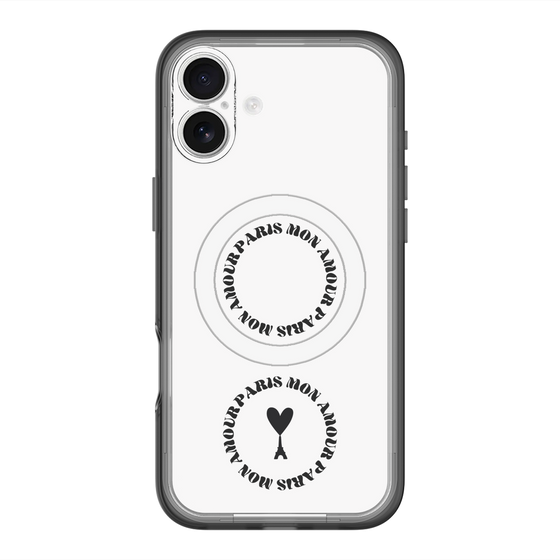 スリムプロテクションプレミアムケース with MagSafe［ ELLE - Mon Amour Paris ］