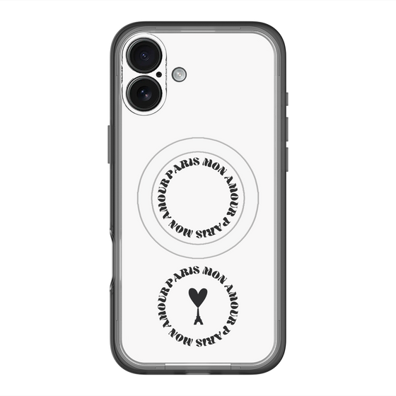 スリムプロテクションプレミアムケース with MagSafe［ ELLE - Mon Amour Paris ］