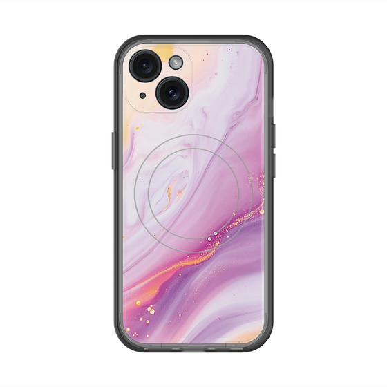 スリムプロテクションプレミアムケース with MagSafe［ Color Rain - オリジナル - Moonlit Mauve ］