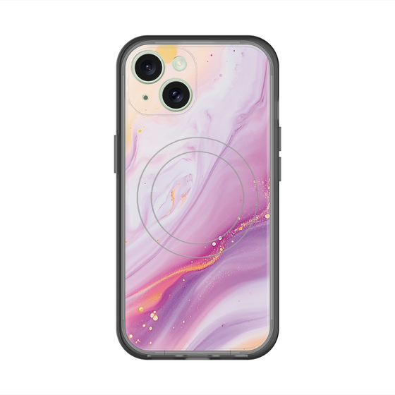 スリムプロテクションプレミアムケース with MagSafe［ Color Rain - オリジナル - Moonlit Mauve ］