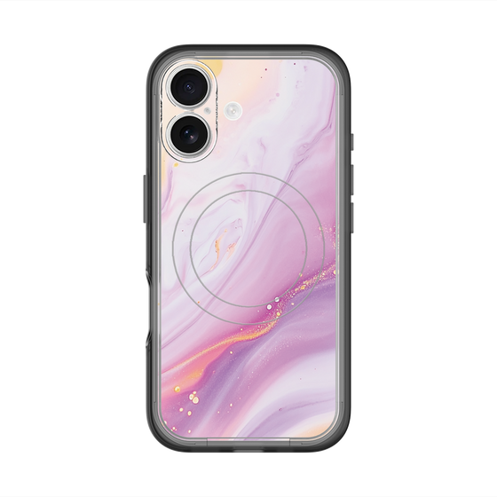 スリムプロテクションプレミアムケース with MagSafe［ Color Rain - オリジナル - Moonlit Mauve ］