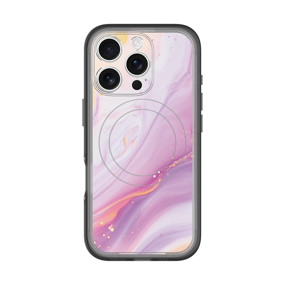 スリムプロテクションプレミアムケース with MagSafe［ Color Rain - オリジナル - Moonlit Mauve ］
