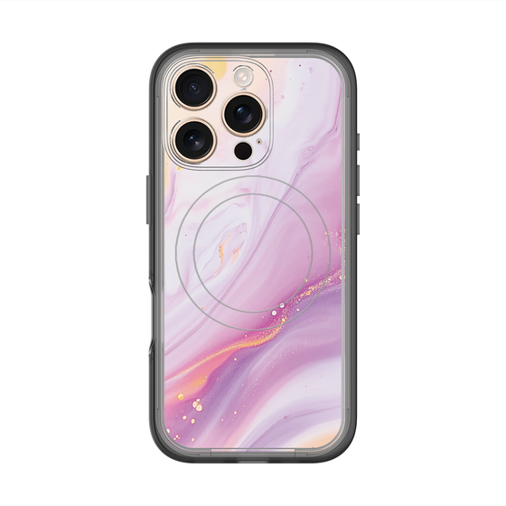 スリムプロテクションプレミアムケース with MagSafe［ Color Rain - オリジナル - Moonlit Mauve ］