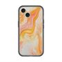 スリムプロテクションプレミアムケース with MagSafe［ Color Rain - オリジナル - Tangerine Mist ］