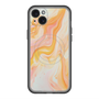 スリムプロテクションプレミアムケース with MagSafe［ Color Rain - オリジナル - Tangerine Mist ］