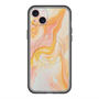 スリムプロテクションプレミアムケース with MagSafe［ Color Rain - オリジナル - Tangerine Mist ］