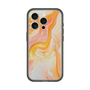 スリムプロテクションプレミアムケース with MagSafe［ Color Rain - オリジナル - Tangerine Mist ］