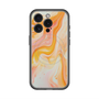 スリムプロテクションプレミアムケース with MagSafe［ Color Rain - オリジナル - Tangerine Mist ］