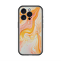 スリムプロテクションプレミアムケース with MagSafe［ Color Rain - オリジナル - Tangerine Mist ］