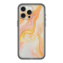 スリムプロテクションプレミアムケース with MagSafe［ Color Rain - オリジナル - Tangerine Mist ］