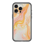 スリムプロテクションプレミアムケース with MagSafe［ Color Rain - オリジナル - Tangerine Mist ］