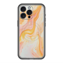 スリムプロテクションプレミアムケース with MagSafe［ Color Rain - オリジナル - Tangerine Mist ］